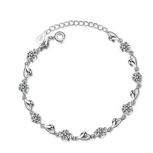 Silver Sterling Heart Bracelets